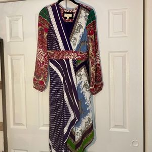 Anthropologie Flowy Pattern Dress